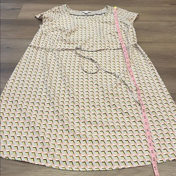 Liz Lange Maternity Dress Size Small Removable Belt Baby Girl - Picture 5 of 15